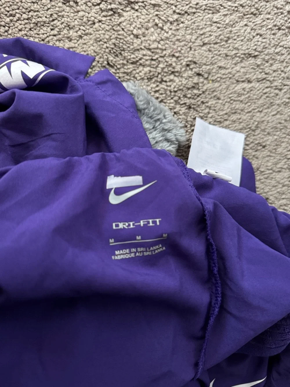 Nike Dri Fit JMU James Madison University Field Hockey Purple Shorts SIZE M - Picture 2 of 8